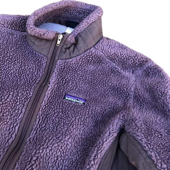 VINTAGE Patagonia Sherpa Jacket 'Triple Brown' Large - Picture 8 of 9